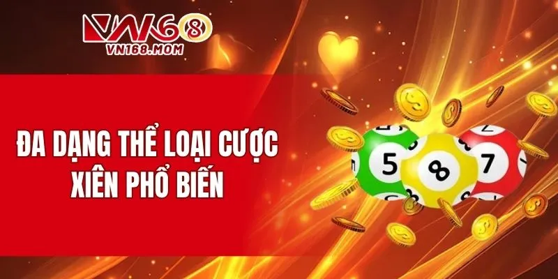 Các thể loại đặt cược phổ biến 